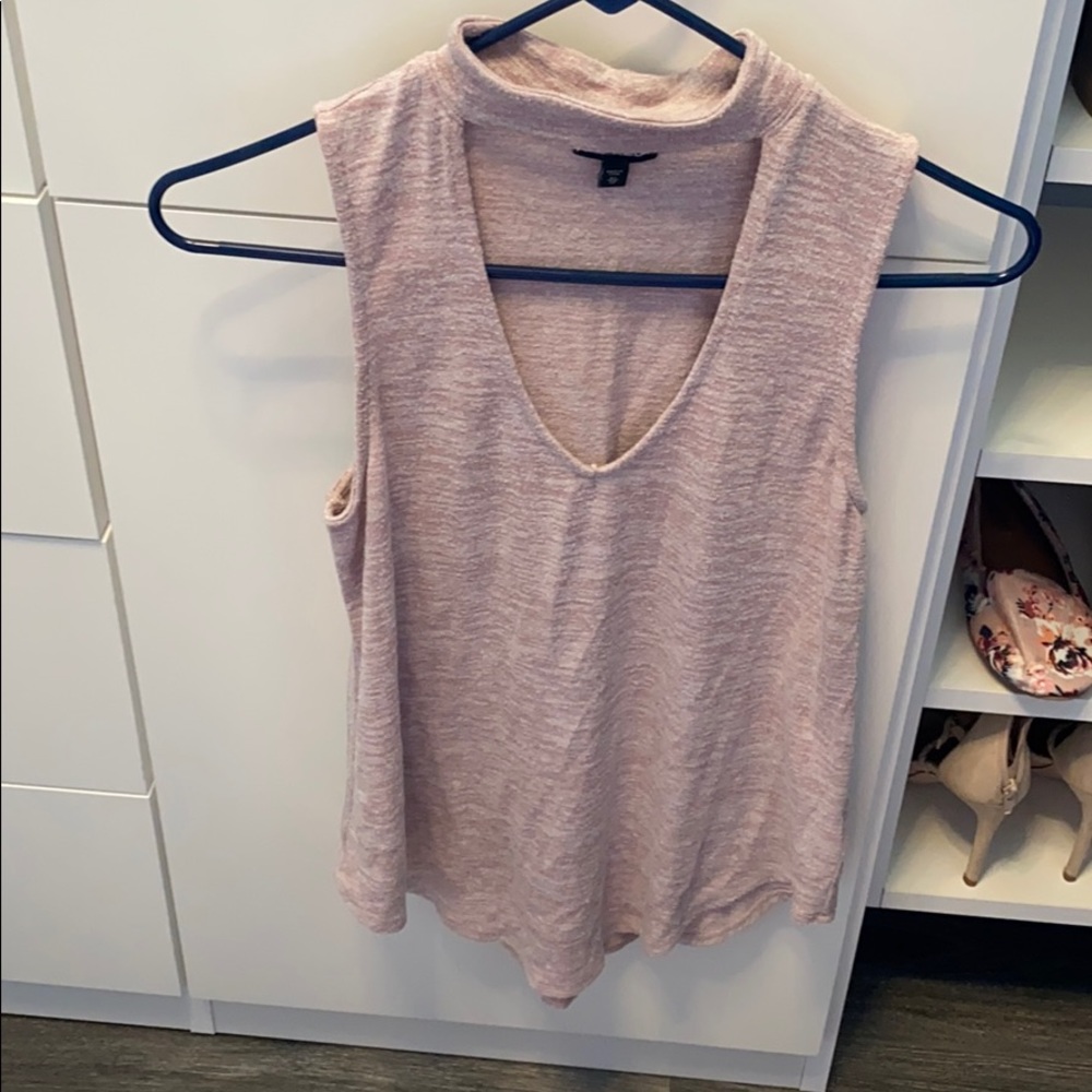 XS light pink Express blouse